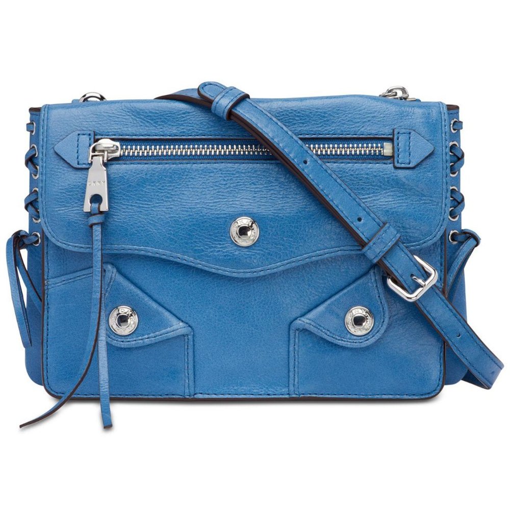 DKNY Leather Dana Crossbody Bag - Picture 1 of 5